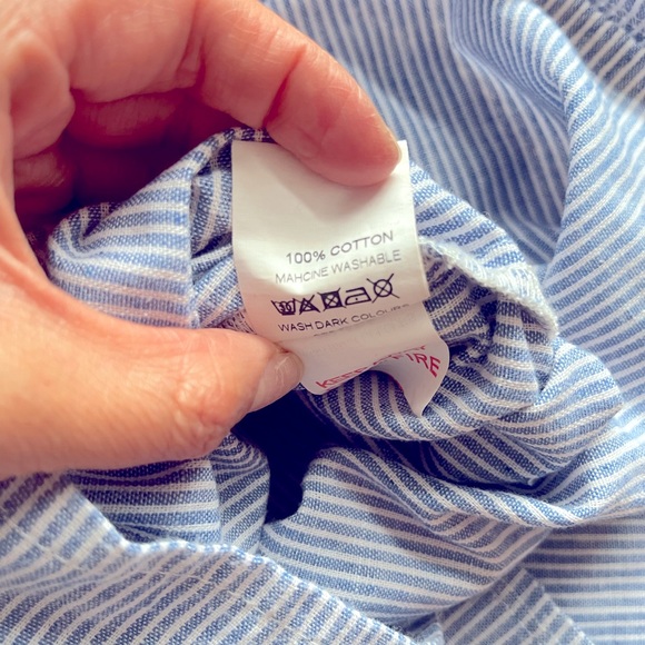 💙💙Missguided striped cotton shirt dress size 4 - Picture 6 of 6